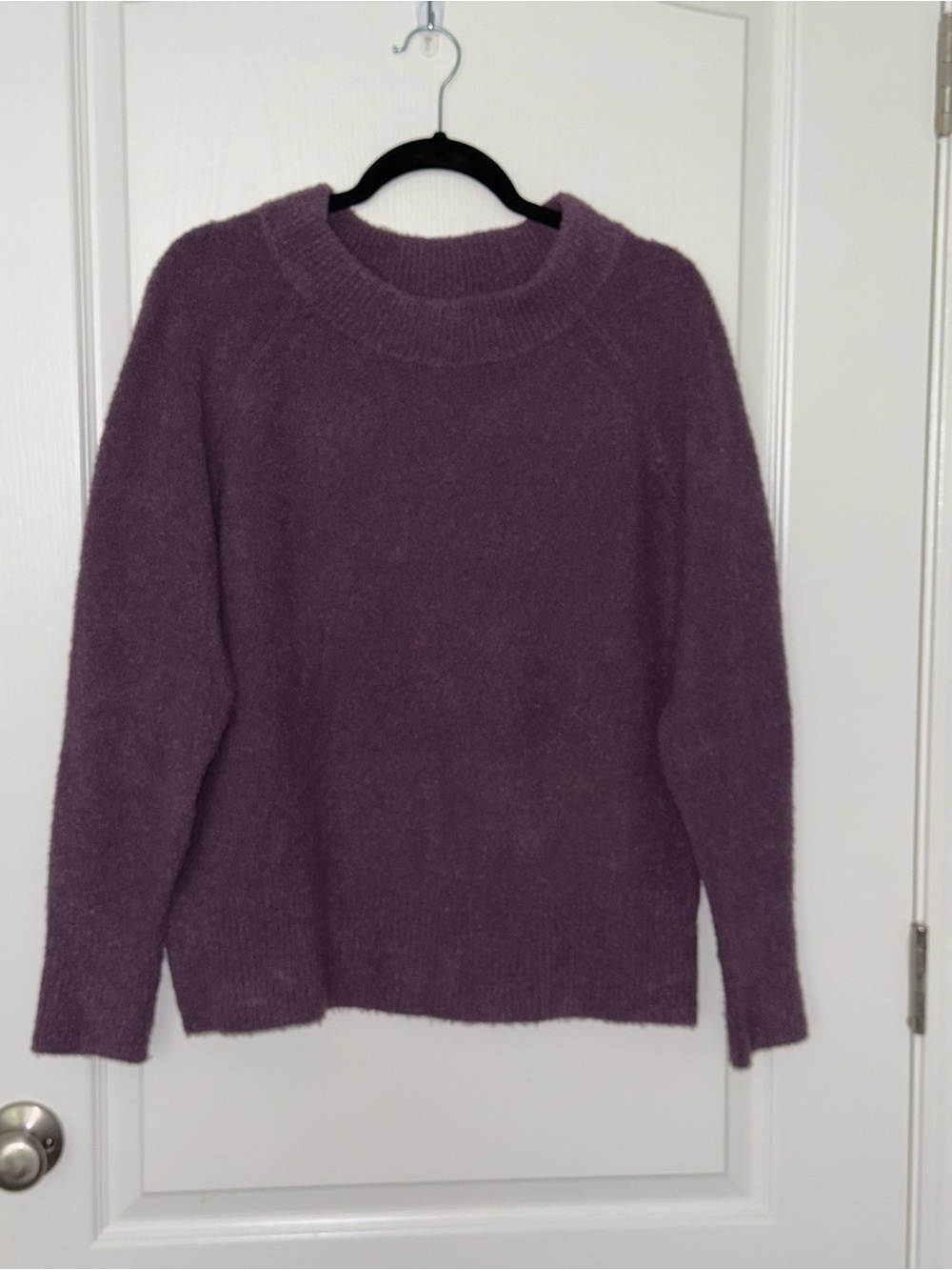 Ann Taylor Lavender-Purple Crewneck Sweater